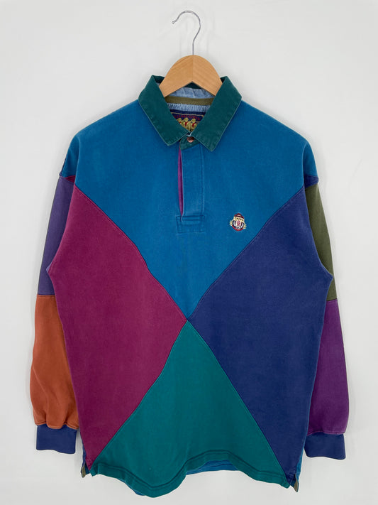 90's CHAPS RALPH LAUREN Size XL Vintage Rugby-Shirt / K8171