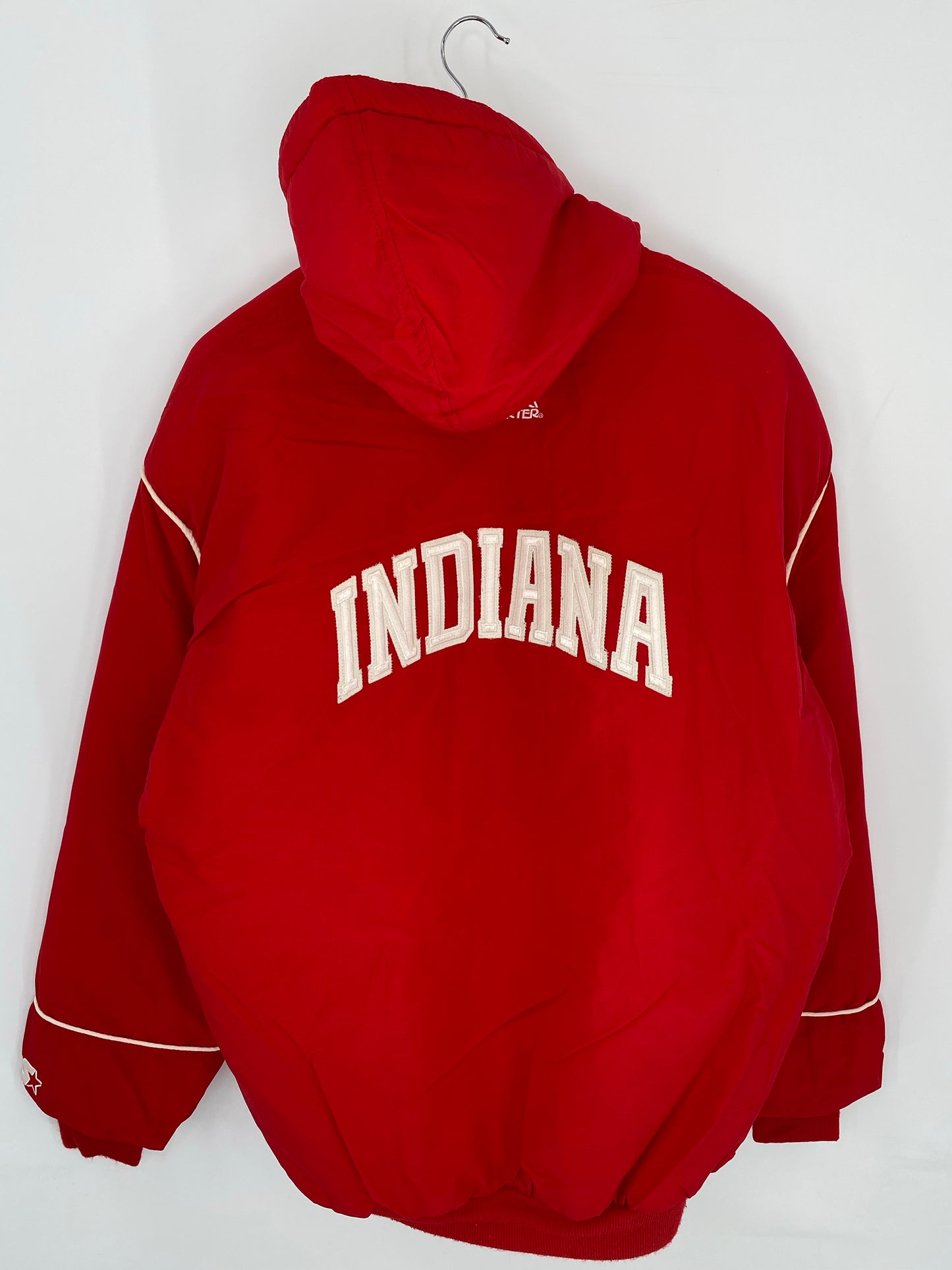 Vintage STARTER x INDIANA Made in USA Size XL Nylon Padded Jacket  / K8331
