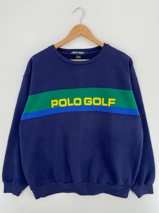 90’s POLO GOLF RALPH LAUREN Size L Vintage Sweat-shirt / A5123