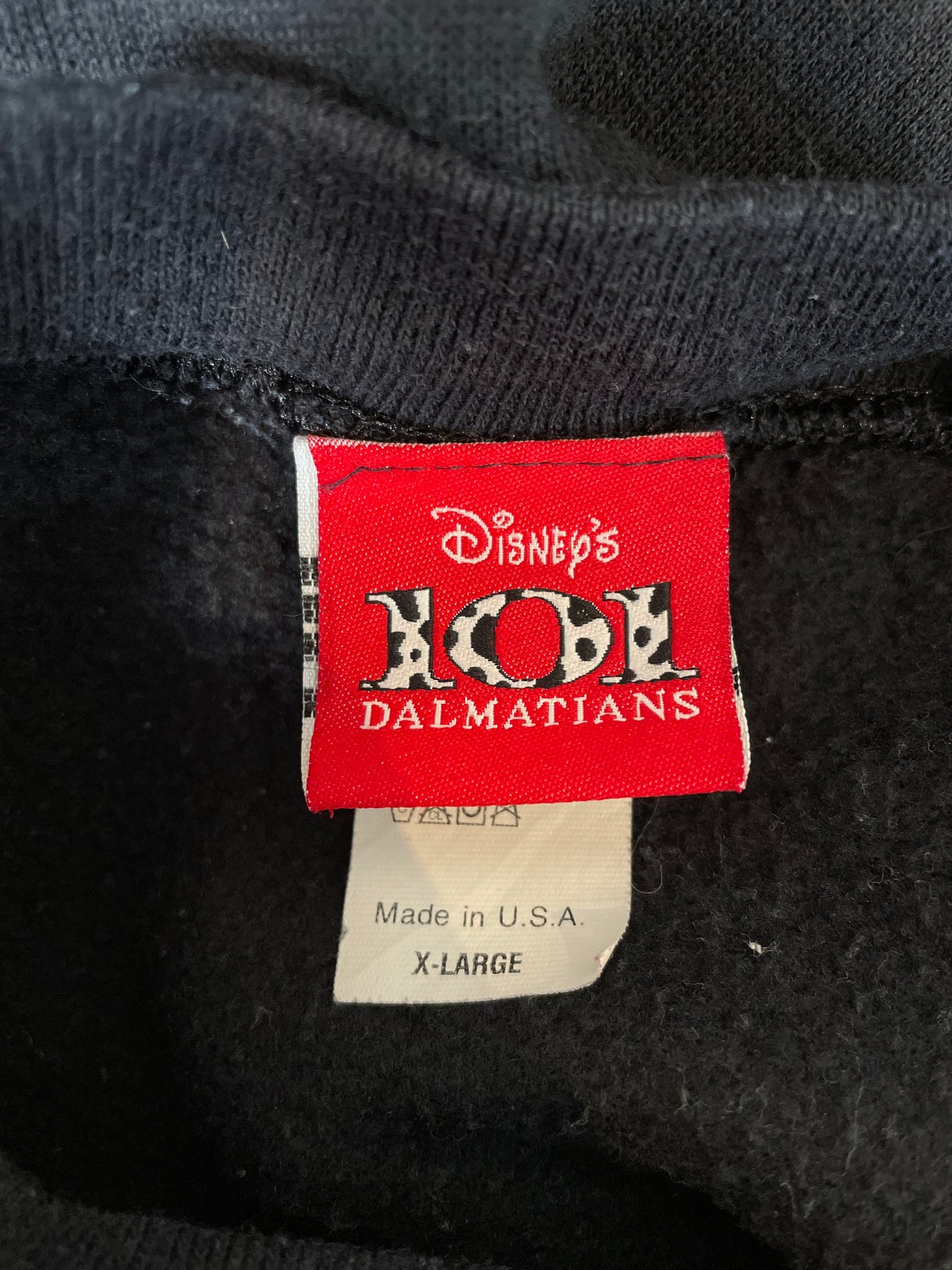 90's DISNEY 100 DALMATIANS Size XL Vintage Sweat-shirt / K981