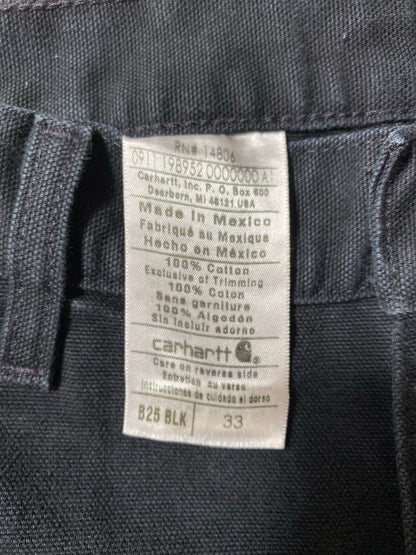 Vintage CARHARTT Size 33 Duck Shorts / K9052