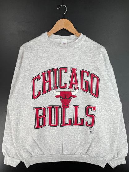 90’s CHICAGO BULLS Size XL Vintage NBA Sweat-Shirt / E4517S