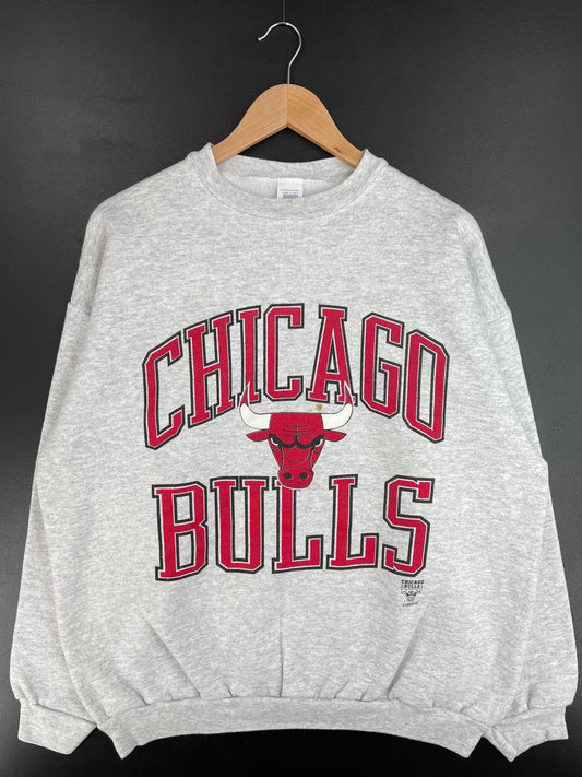 90’s CHICAGO BULLS Size XL Vintage NBA Sweat-Shirt / E4517S