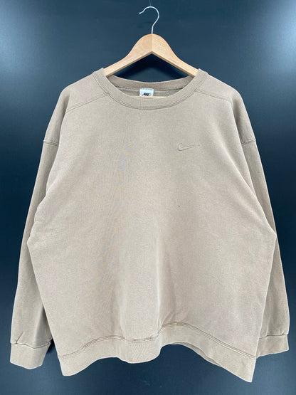 90's NIKE MINI SWOOSH Made in USA Size XL Vintage Sweat-shirt/ K5255