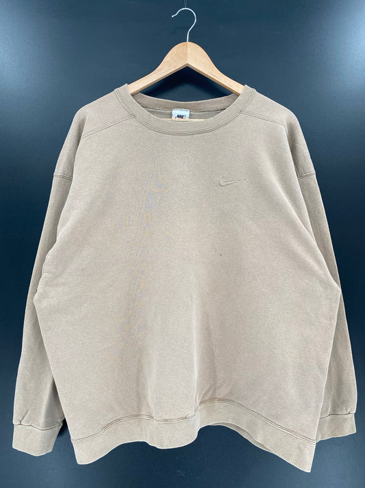 90's NIKE MINI SWOOSH Made in USA Size XL Vintage Sweat-shirt/ K5255