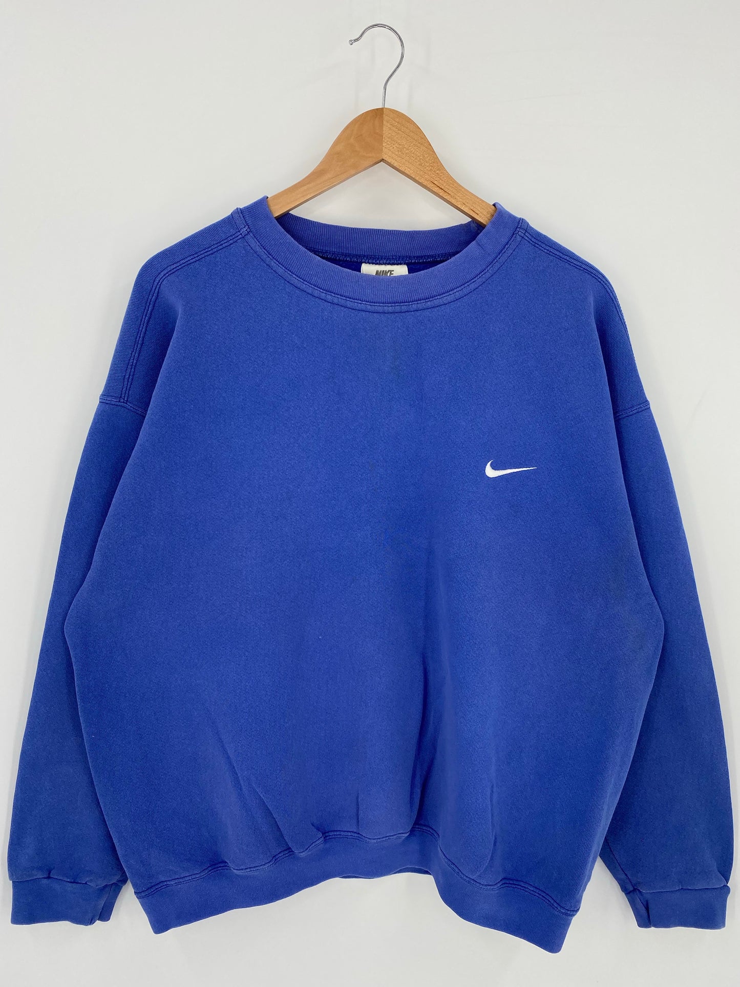 90's NIKE MINI SWOOSH Made in USA Size L Vintage Sweat-Shirt / K6702