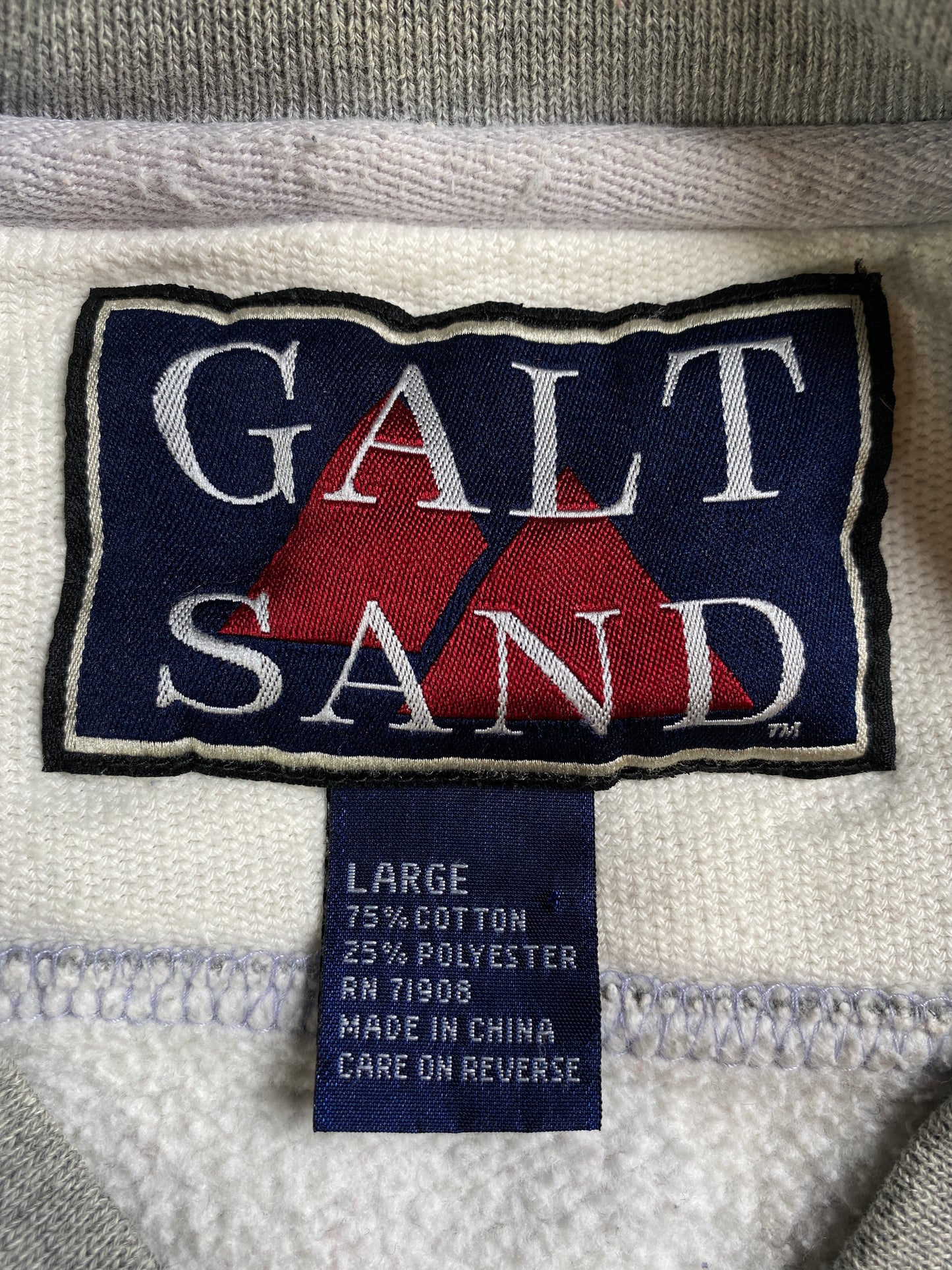 Vintage NOTRE DAME Size L College Sweat-Shirt / A3401