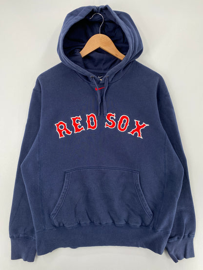 Vintage NIKE x BOSTON RED SOX Size M MLB Hoodie Sweat-shirt / E2554S