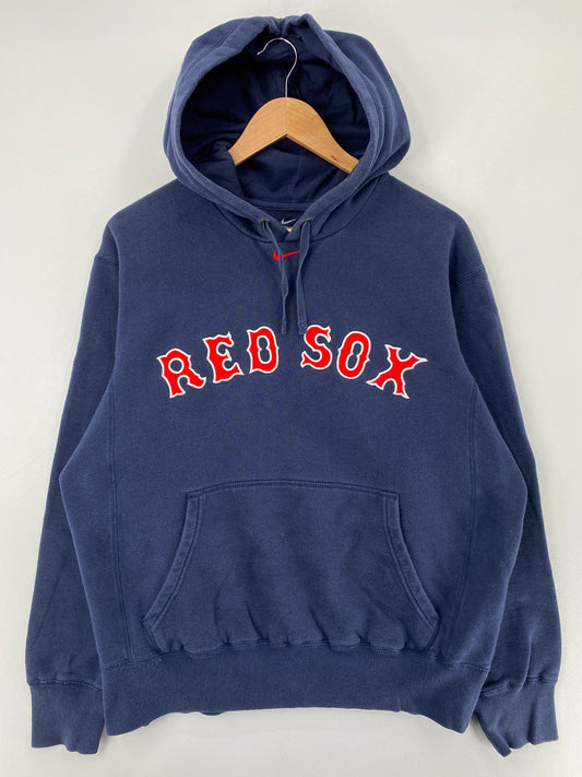 Vintage NIKE x BOSTON RED SOX Size M MLB Hoodie Sweat-shirt / E2554S