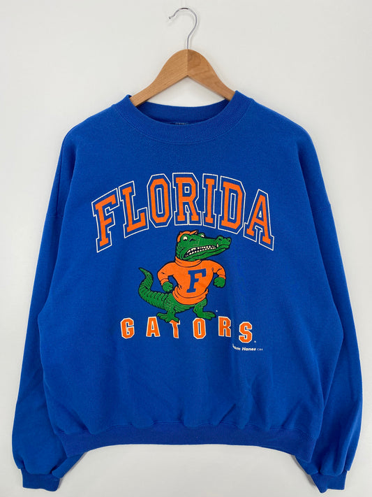 90’s FLORIDA GATORS Made in USA Size XXL Vintage College Sweat shirt / A359