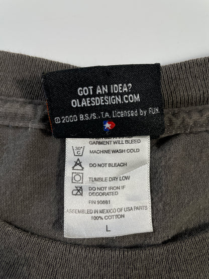 2000 DRAGON BALL Z Size L Vintage T-Shirt / E217