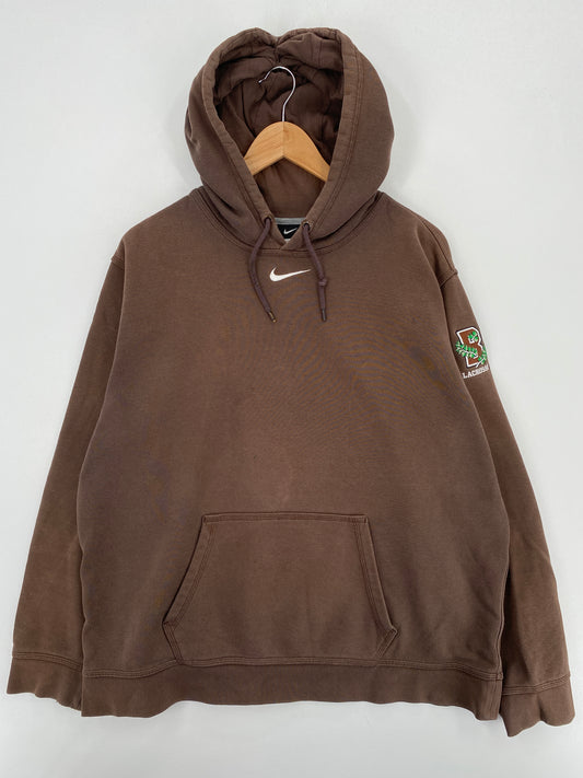 Vintage NIKE CENTER SWOOSH Size XL Hoodie Sweat-shirt / A6072