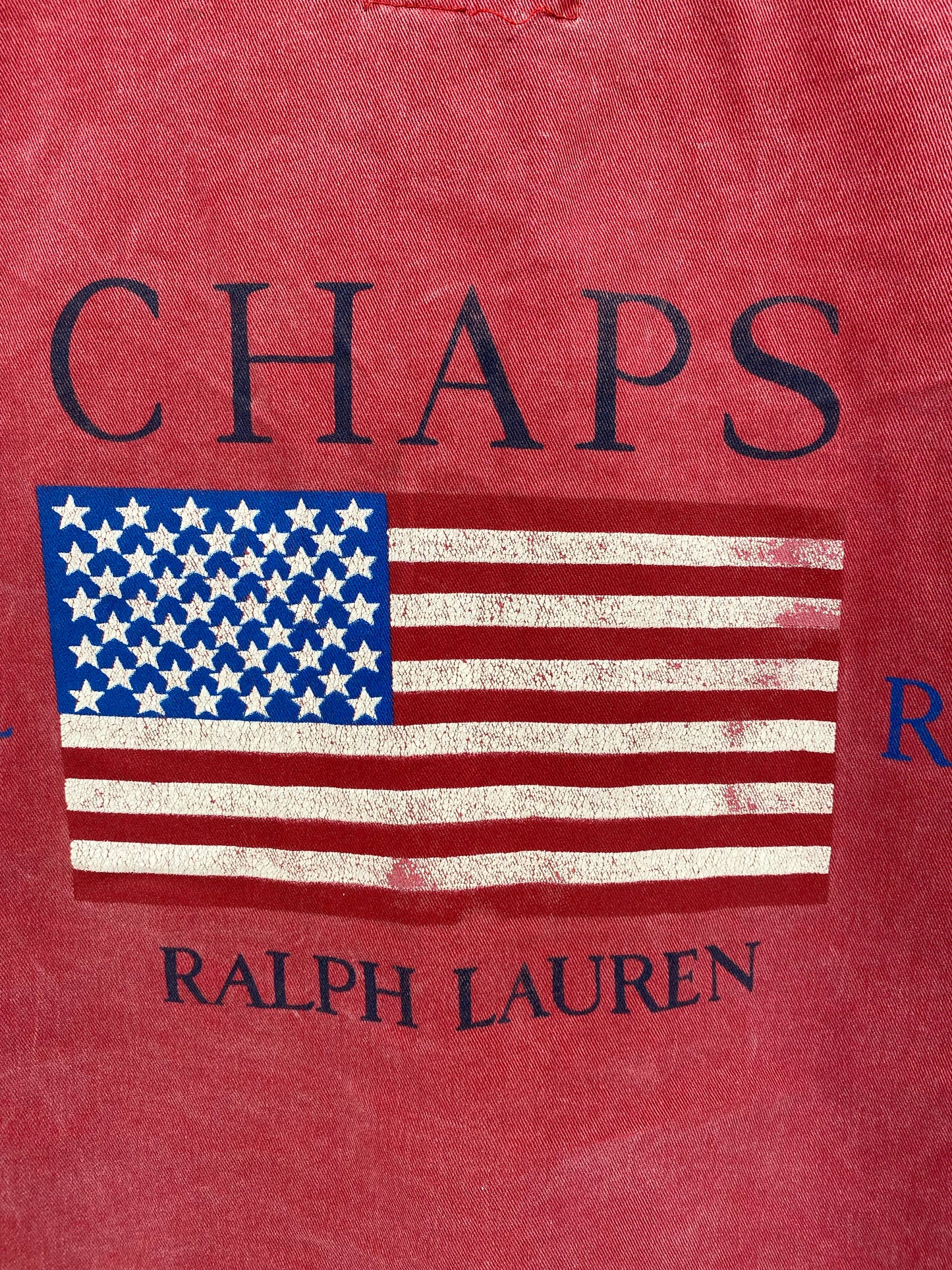 90’s CHAPS RALPH LAUREN Size L Vintage Denim Jacket / K6681