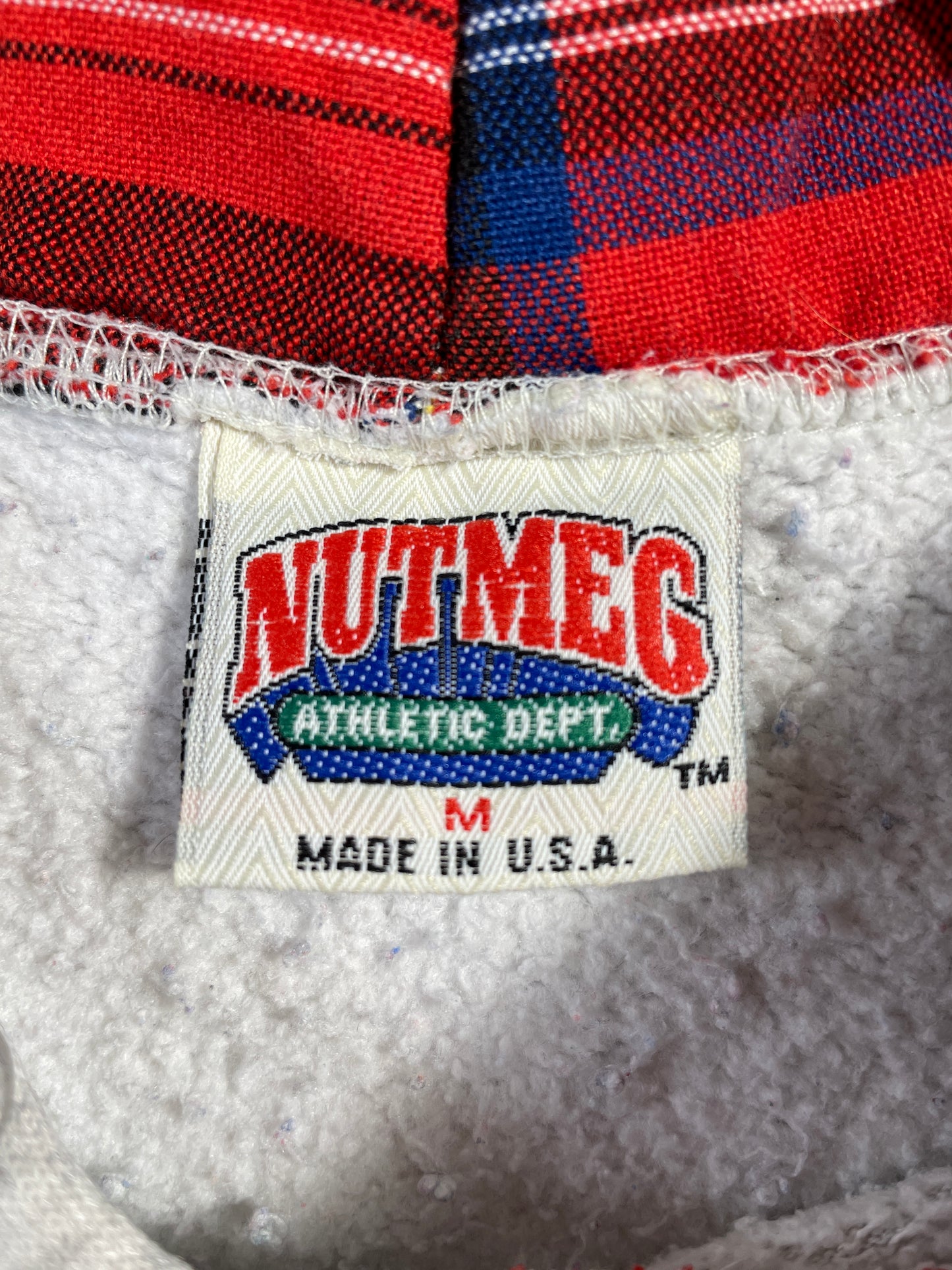 90's BUFFALO BILLS Made in USA Size M Vintage NFL Hoodie Sweat-Shirt / E1091