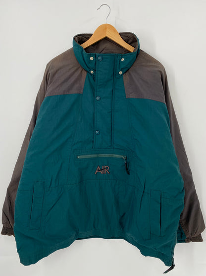 90’s NIKE AIR Size XL Vintage Half Zip Nylon Jacket  / K4835