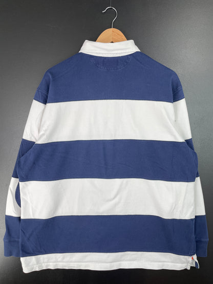 90's POLO RALPH LAUREN Size L Vintage Rugby-Shirt / A8348