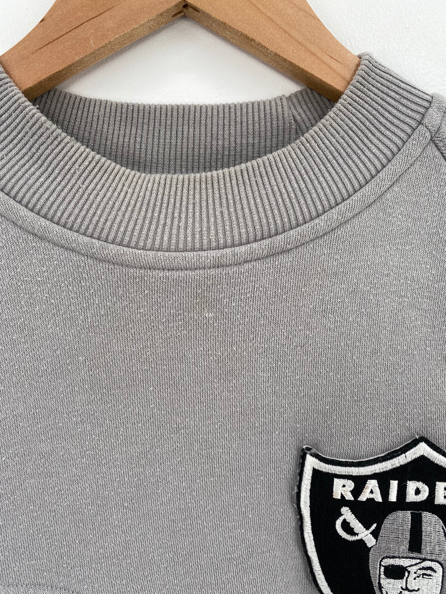 Vintage RAIDERS Size M Vintage NFL Sweat-shirt / A365
