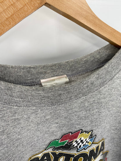 2004 NASCAR DAYTONA x MICKEY Size XL Vintage Racing Sweat-shirt / K6891