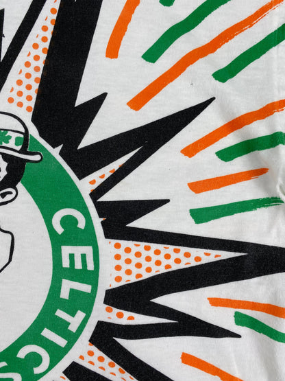 90's BOSTON CELTICS Size XL Vintage NBA T-Shirt / E3052T