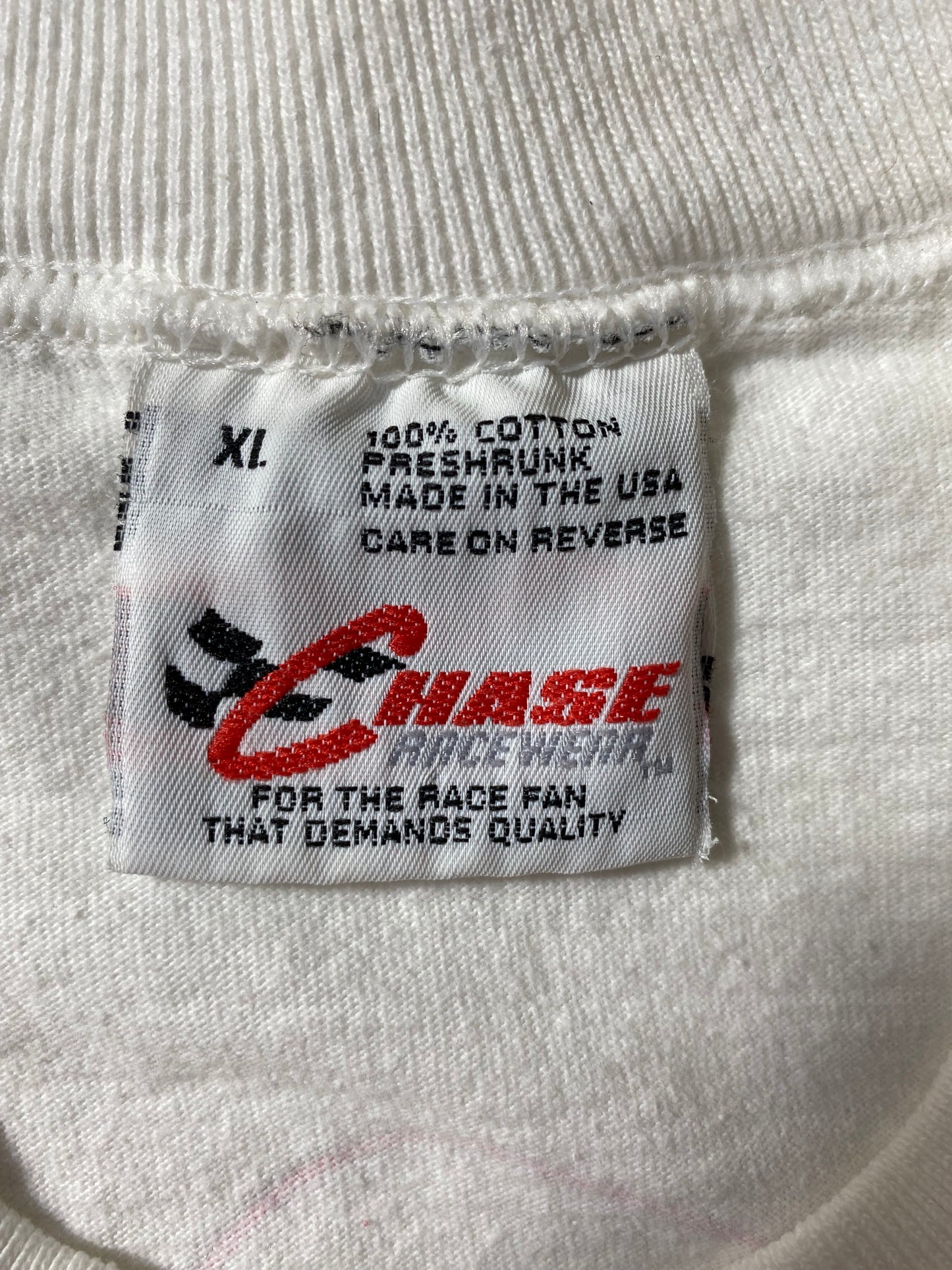 1997 NASCAR DALE EARNHARDT Made in USA Size XL Vintage Racing T-Shirts / K9815