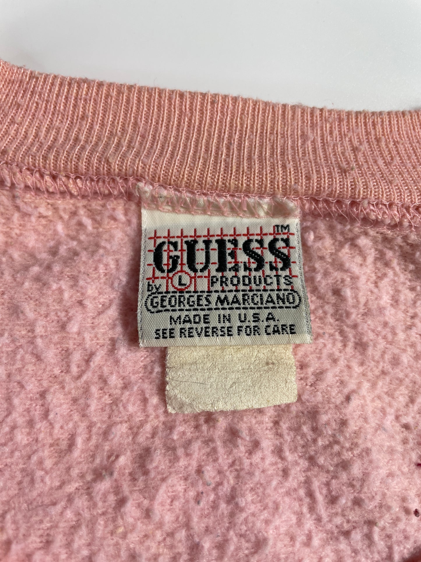 90's GUESS Made in USA Size L Vintage Sweat-shirt / A3613