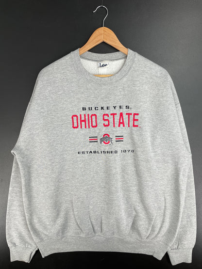 Vintage OHIO STATE BUCKERS Size Approx.XL College Sweat-shirt / E1427S