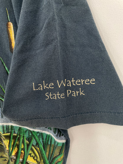 90s' LAKE WATEREE STATE PARK Made in USA Size L Vintage T-Shirt / A7707