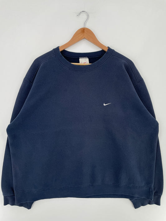 90's NIKE MINI SWOOSH Size XXL Vintage Sweat-shirt / G5722S