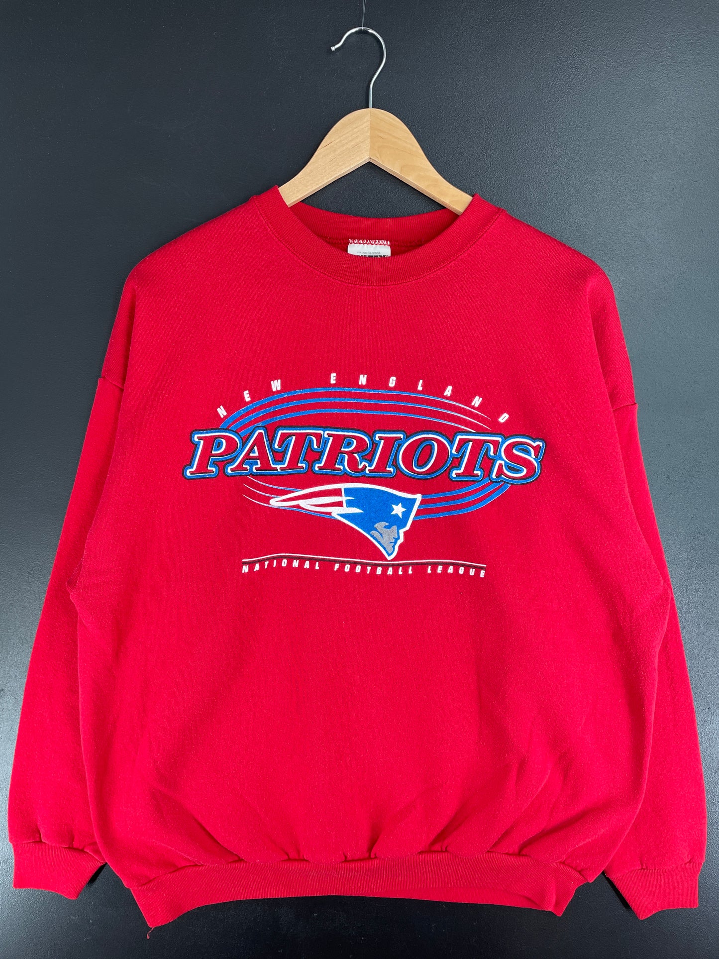 90’s NEW ENGLAND PATRIOTS Size XL Vintage NFL Sweat-shirt / E3286S