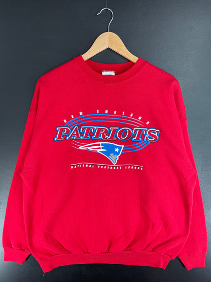 90’s NEW ENGLAND PATRIOTS Size XL Vintage NFL Sweat-shirt / E3286S