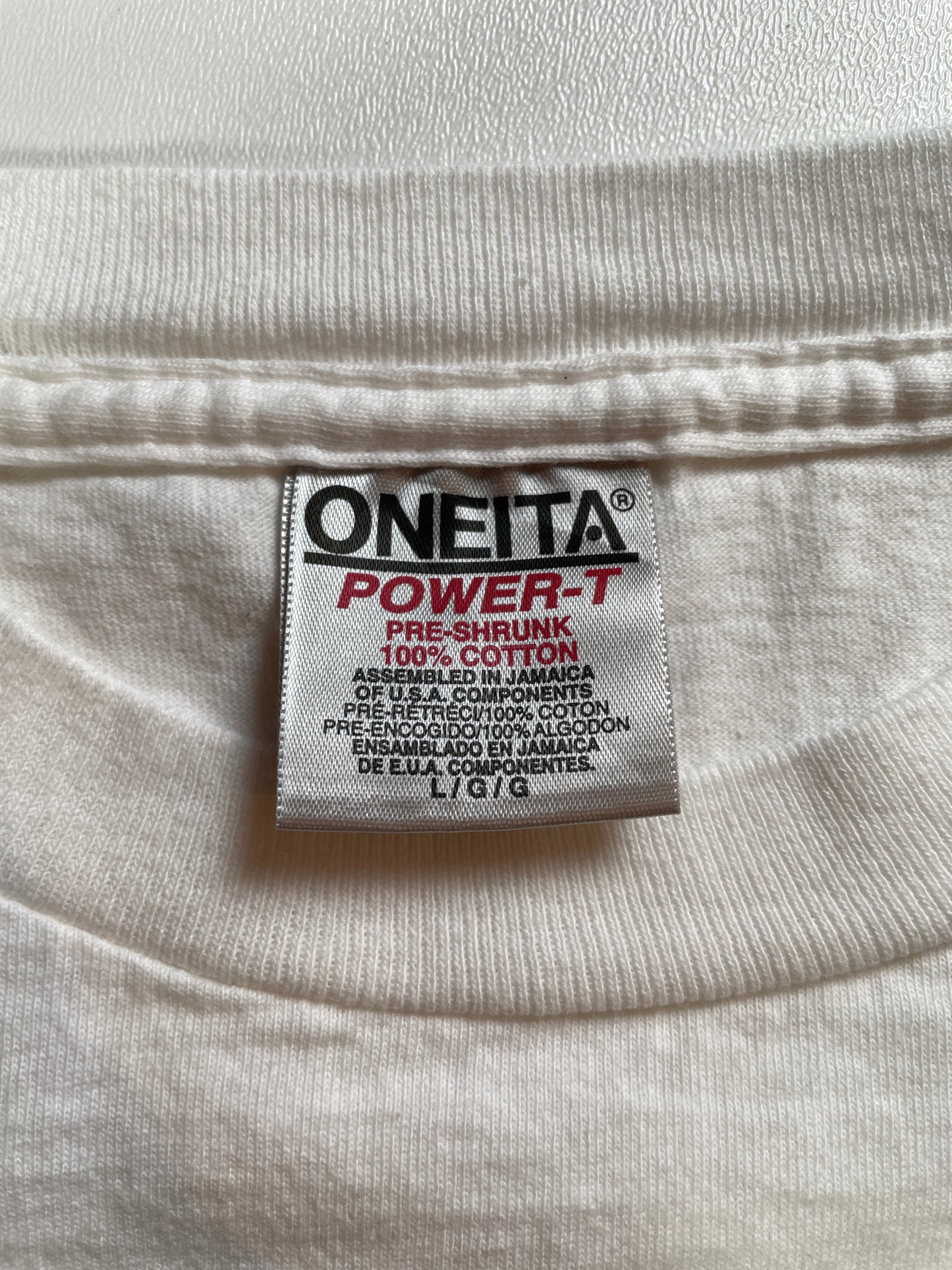 1998 TENNESSEE Size L Vintage College T-Shirt / A3419