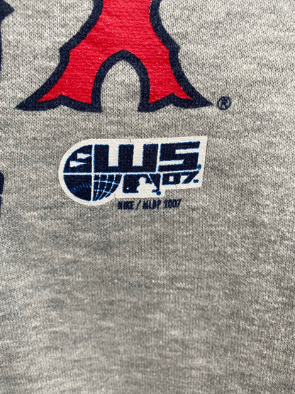 2007 NIKE RED SOX Size M Vintage MLB Hoodie Sweat-shirt / K6385