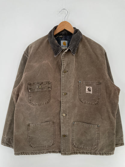 90’s CARHARTT Made in USA Size L Duck Jacket / E653