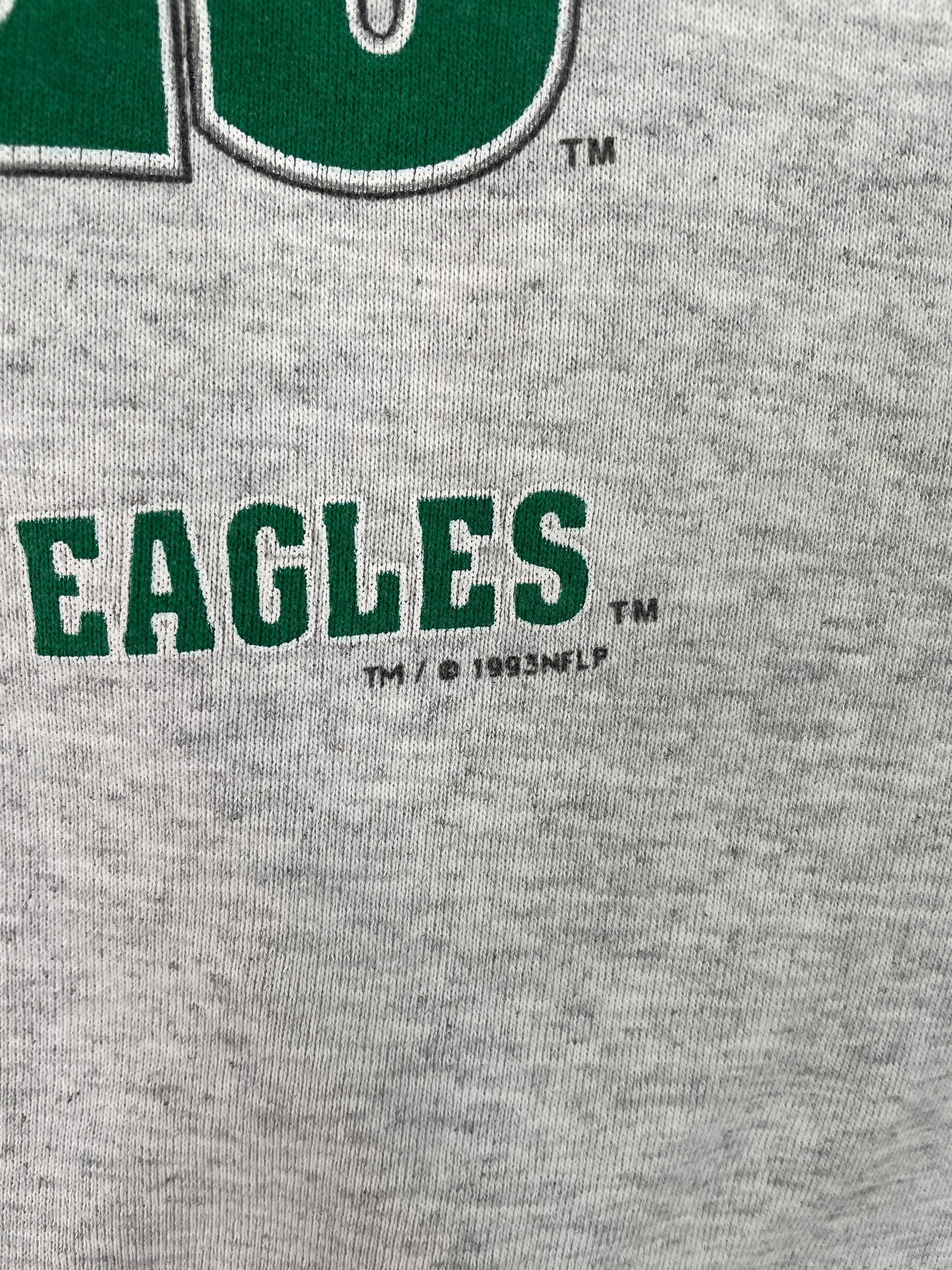 1993 PHILADELPHIA EAGLES Made in USA Size XL Vintage NFL Sweat-Shirt / A9252