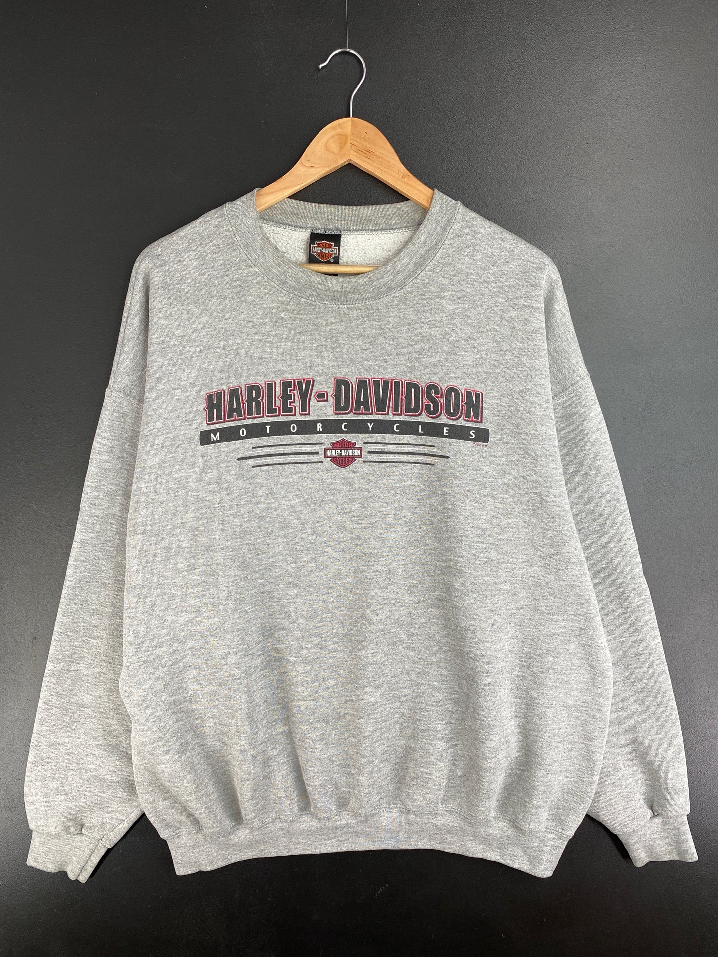 2000 HARLEY DAVIDSON Made in USA Size XL Vintage Sweat-Shirt / E1040