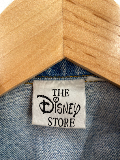 00' DISNEY MICKEY AND FRIENDS Approx. Kids Size M Vintage Denim Jacket / A5887
