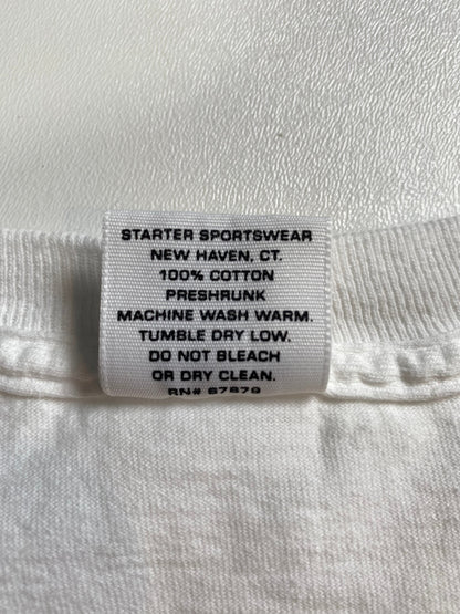 1998 STARTER x CHICAGO BULLS Made in USA Size L Vintage NBA T-Shirt / E4480T