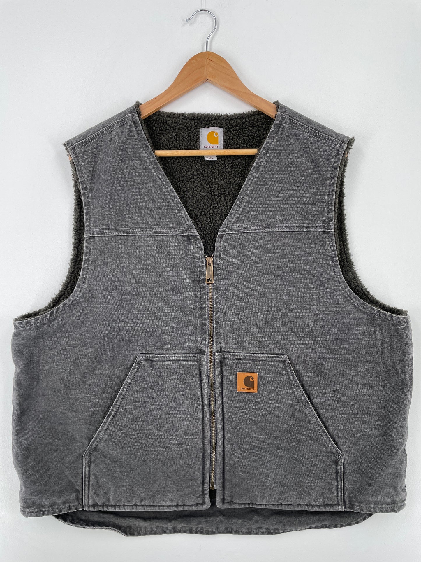 Vintage CARHARTT Size XL Duck Vest / A8650