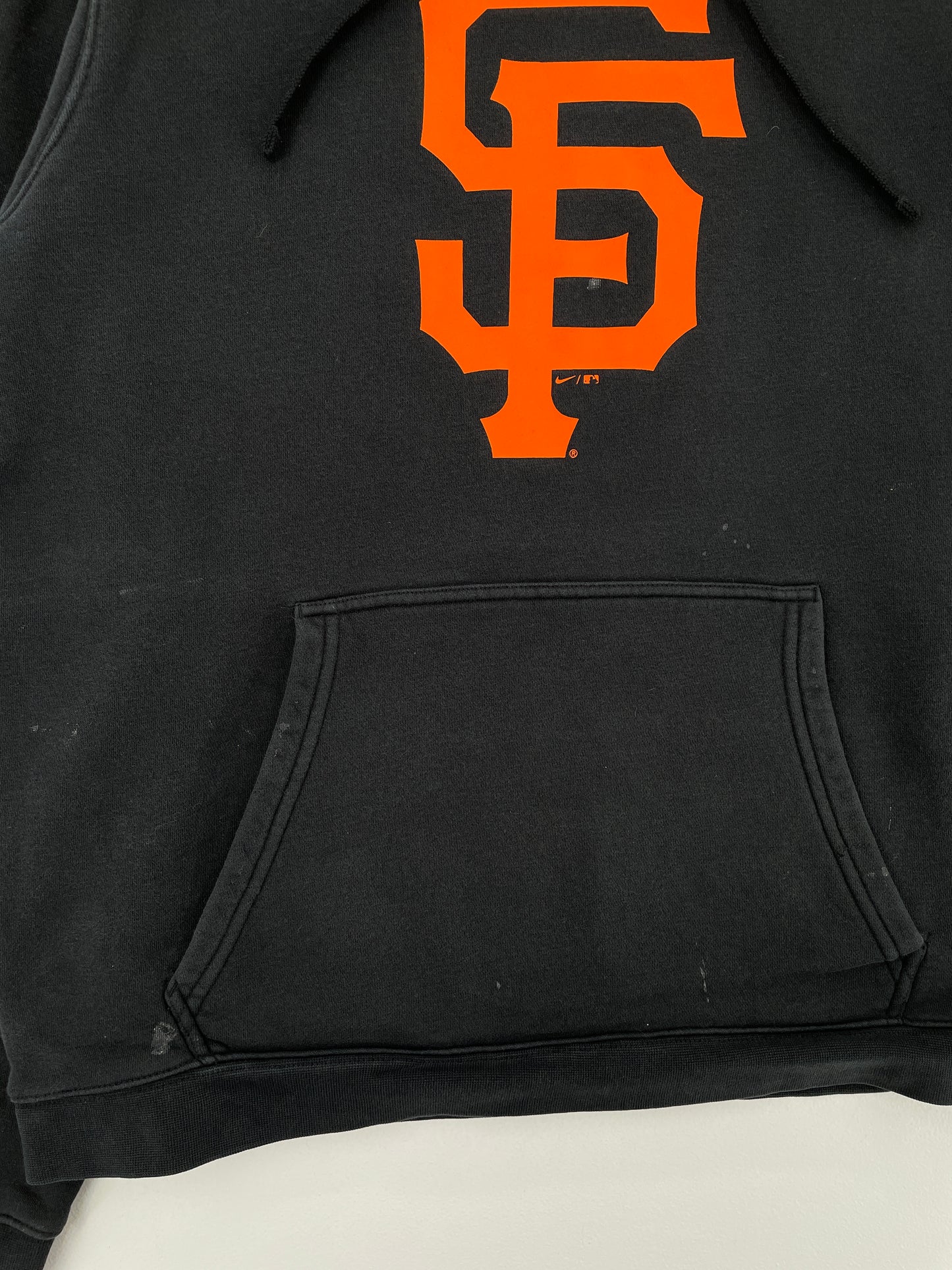 Vintage NIKE x SAN FRANCISCO GIANTS Size L Vintage MLB Hoodie Sweat-Shirt / E3078S