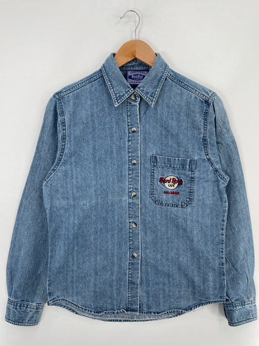 Vintage HARD ROCK CAFE Size M Button down Shirt / E5141B