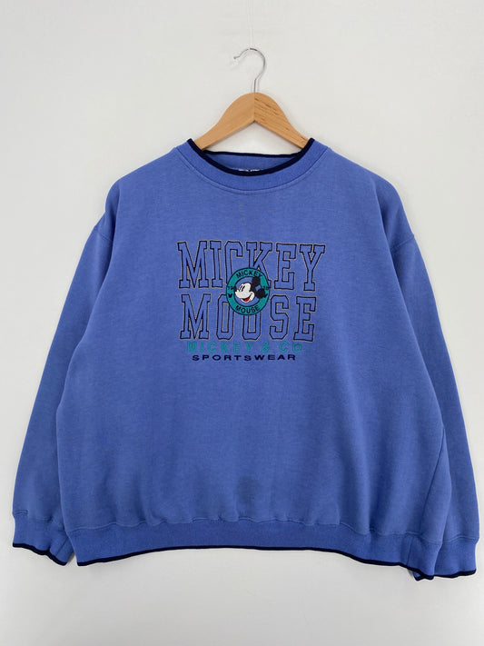 90's DISNEY MICKEY Size XXL Vintage Sweat-Shirt / A6062