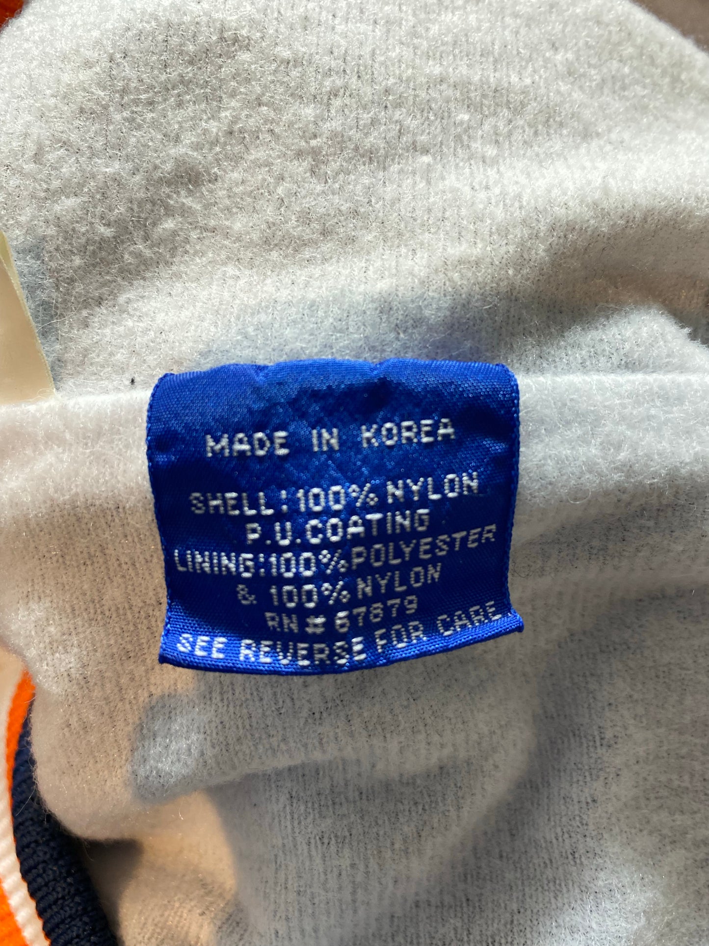 90’s STARTER x ILLINOIS Size XL Vintage Nylon Jacket  / K8032