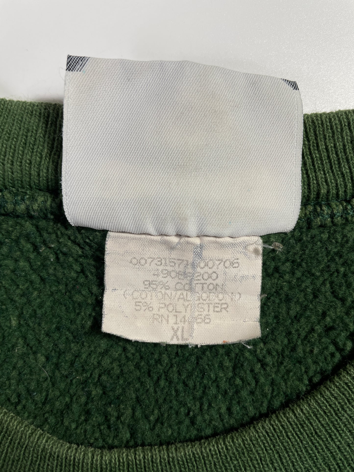 90's UNIVERSITY OF MARINES Made in USA Size XL Vintage College Sweat-shirt / E1338S