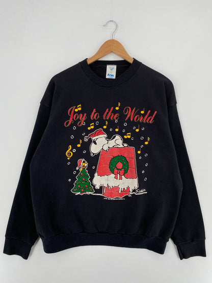 90's SNOOPY Made in USA Size XL Vintage Sweat-Shirt / E1045