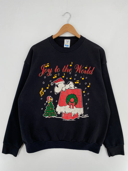 90's SNOOPY Made in USA Size XL Vintage Sweat-Shirt / E1045