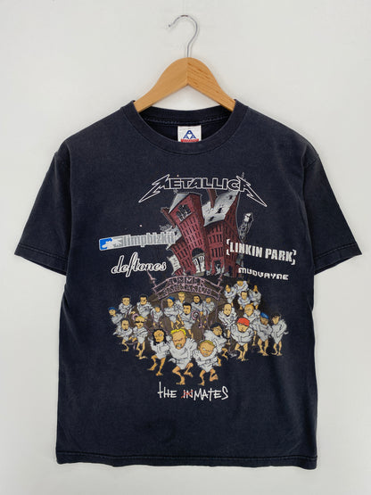 2003 METALLICA Size M Vintage Music T-Shirt / A4904