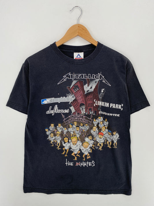 2003 METALLICA Size M Vintage Music T-Shirt / A4904