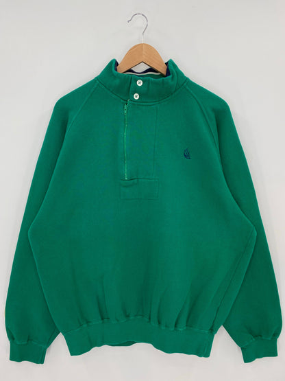 90’s NAUTICA Size XL Vintage Half zip Sweat-shirt / A8683
