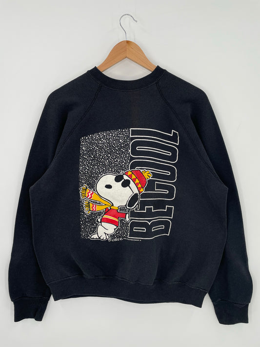 80’s SNOOPY Made in USA Size L Vintage Sweat-shirt / K5896