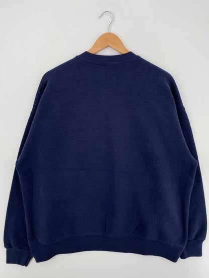 90’s SYRACUSE Size No Tag(Approx.XL) College Sweat-Shirt / A6396